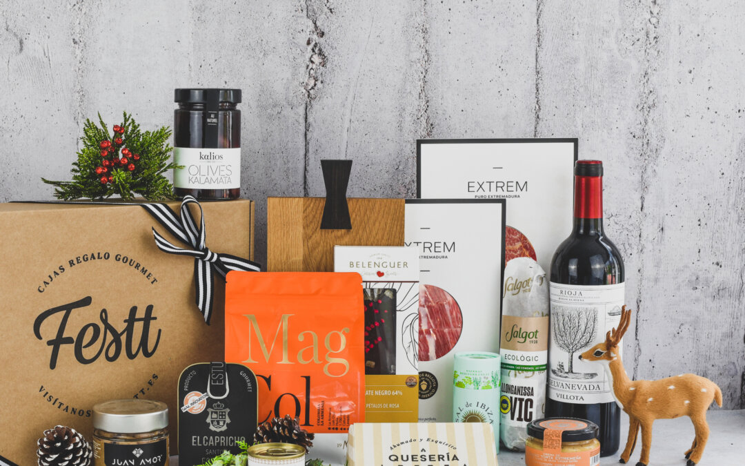 Llegan las cestas de navidad personalizadas de Festt 2021